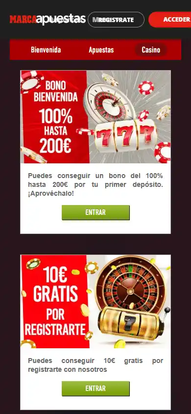MARCA Apuestas Casino screenshot 5
