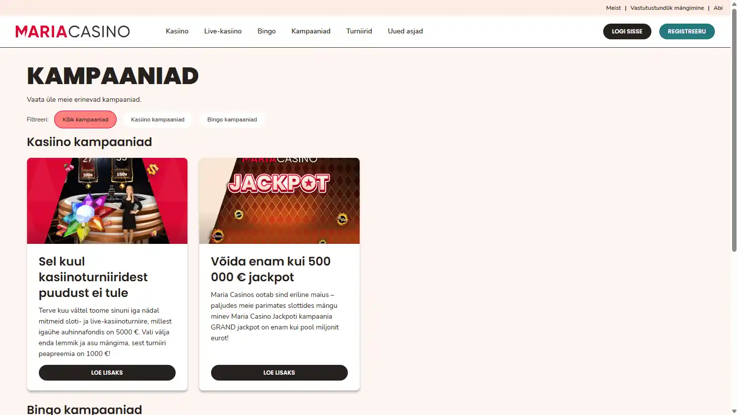 Maria Casino EE screenshot 2