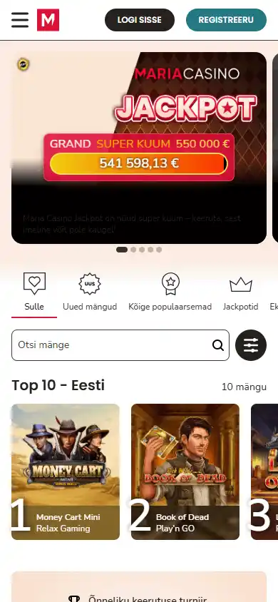 Maria Casino EE screenshot 3