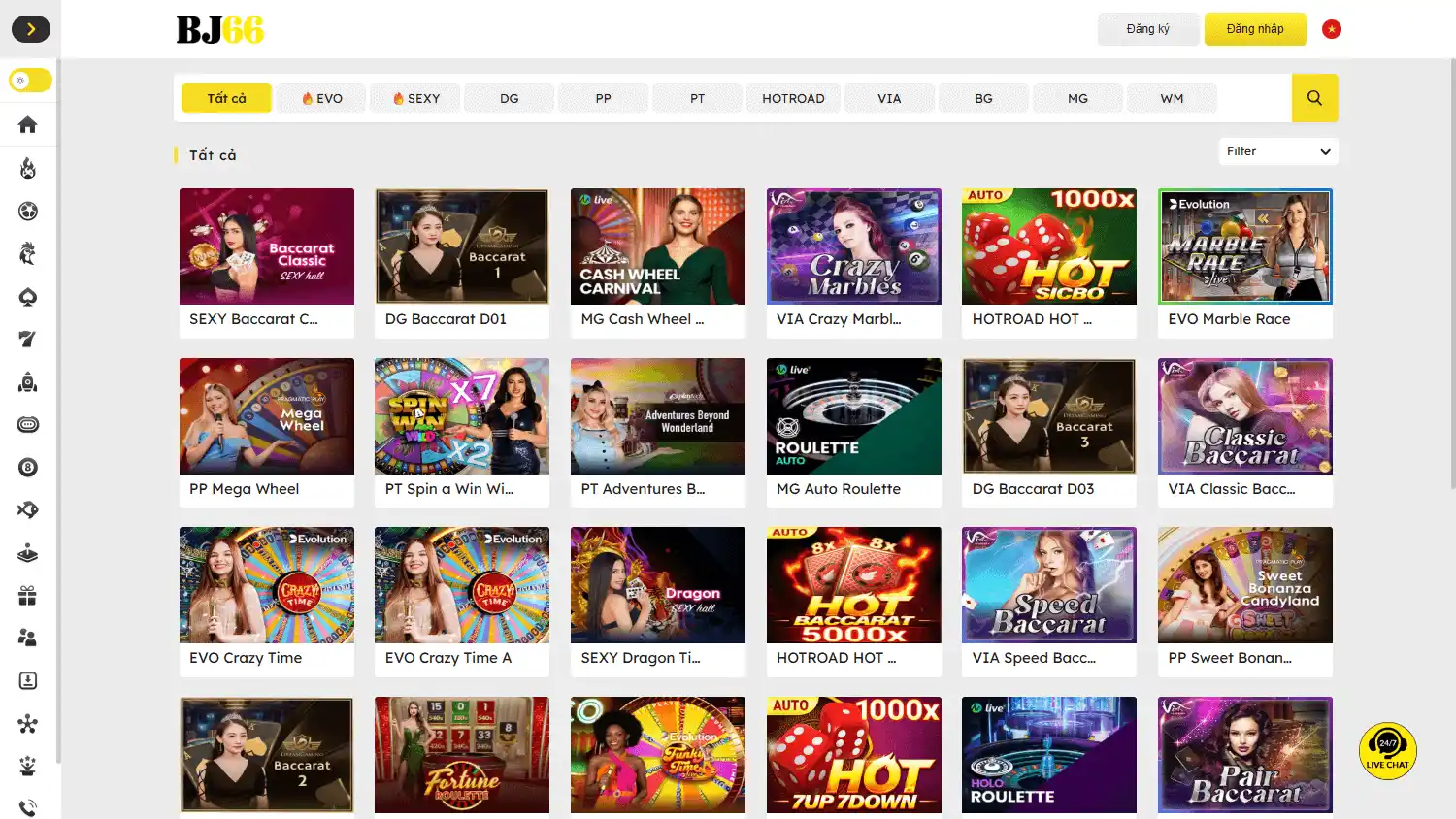 Betjili Casino screenshot 2
