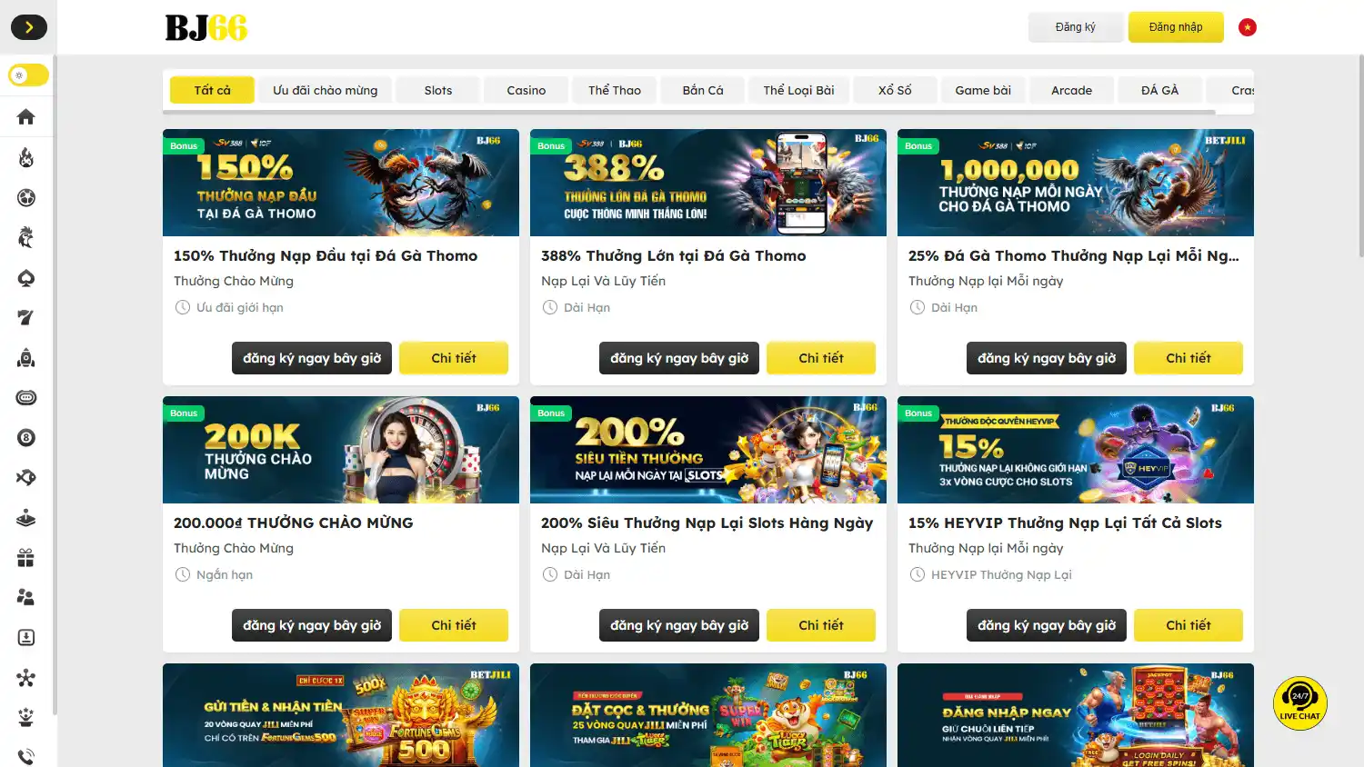 Betjili Casino screenshot 3