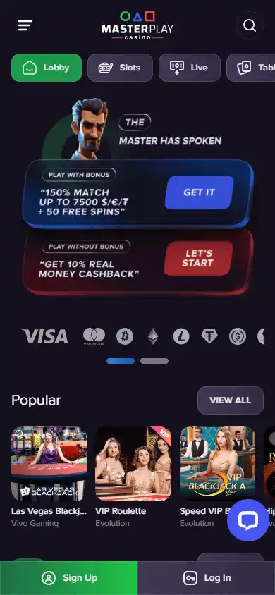 MasterPlay Casino screenshot 4