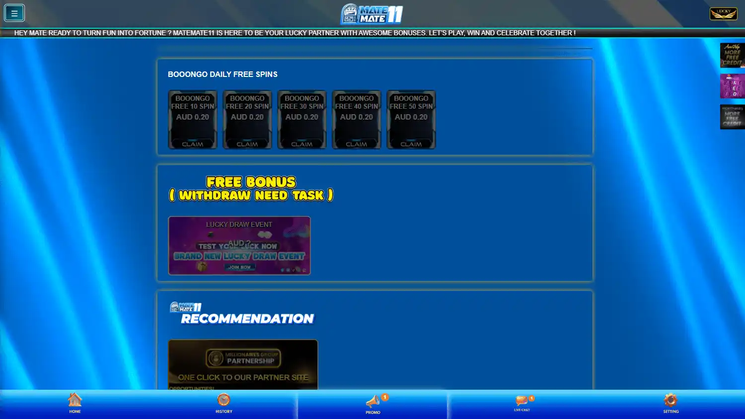 MateMate11 Casino screenshot 2