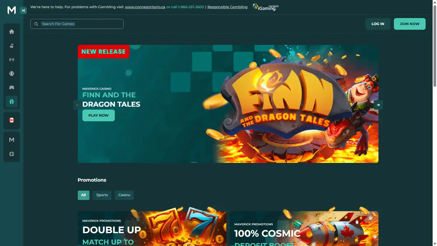Maverick Games Casino screenshot 3