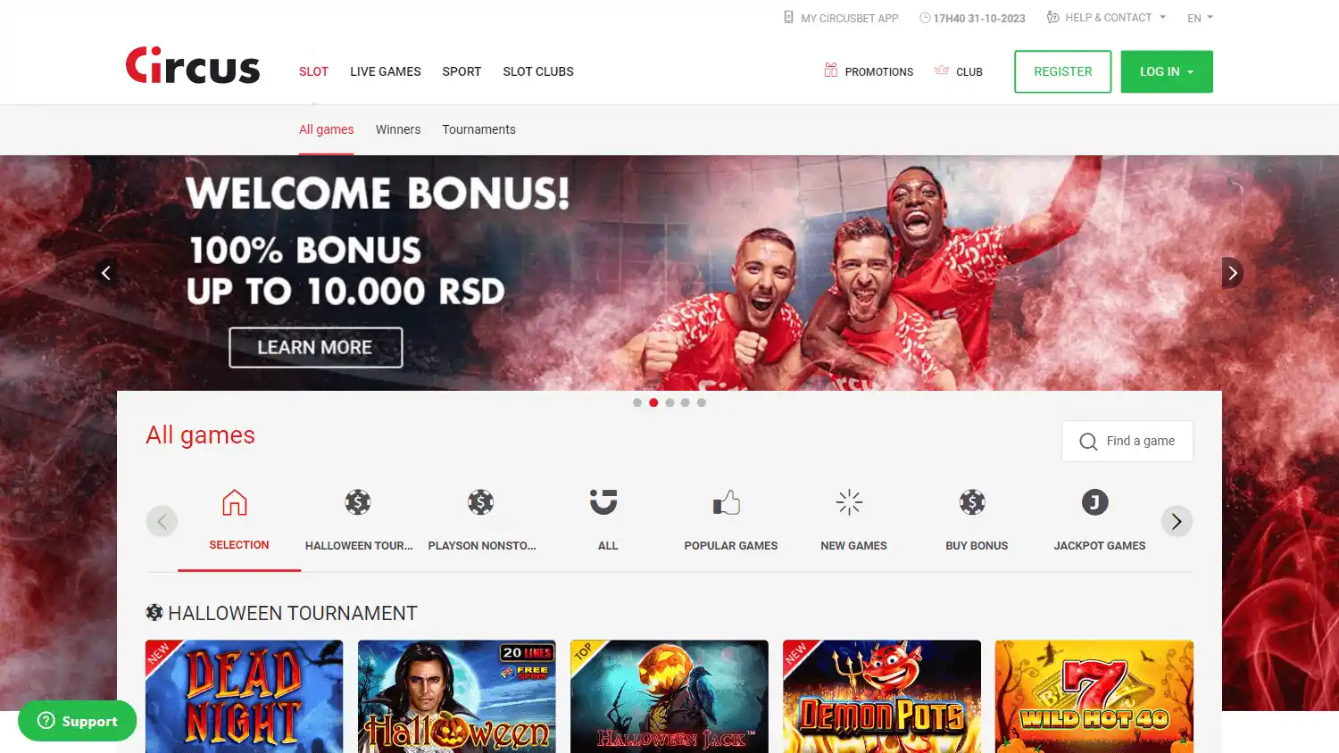 MaxBet Casino screenshot 1