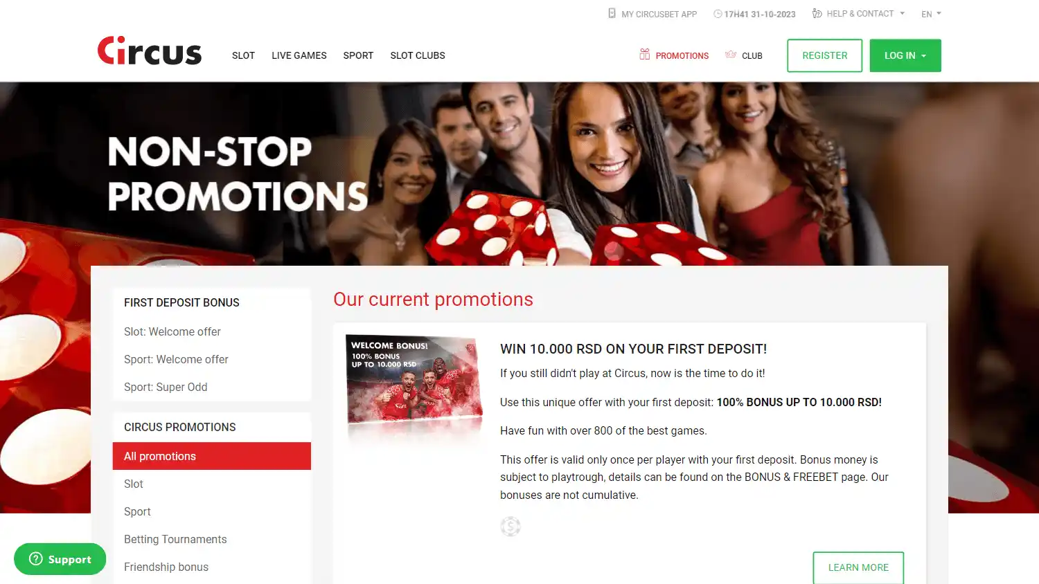 MaxBet Casino screenshot 2