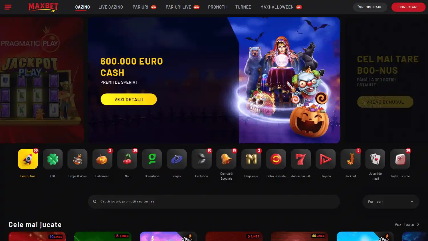 MaxBet Casino screenshot 1