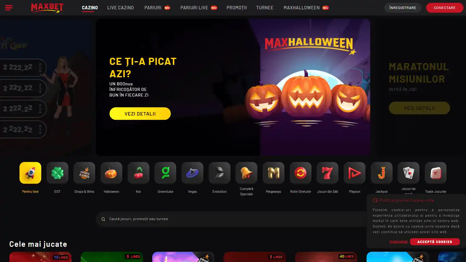 MaxBet Casino screenshot 2