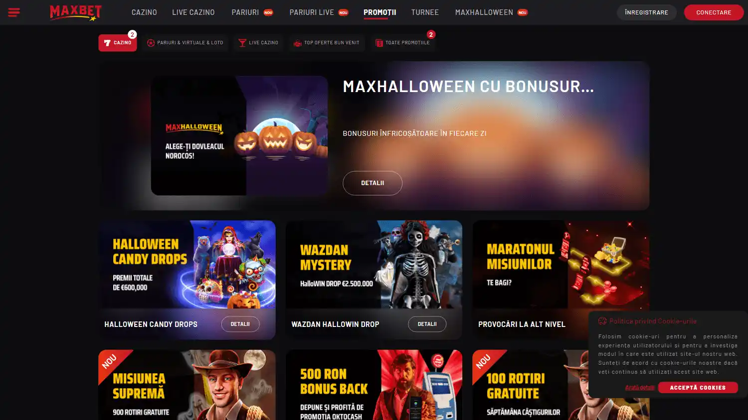 MaxBet Casino screenshot 3