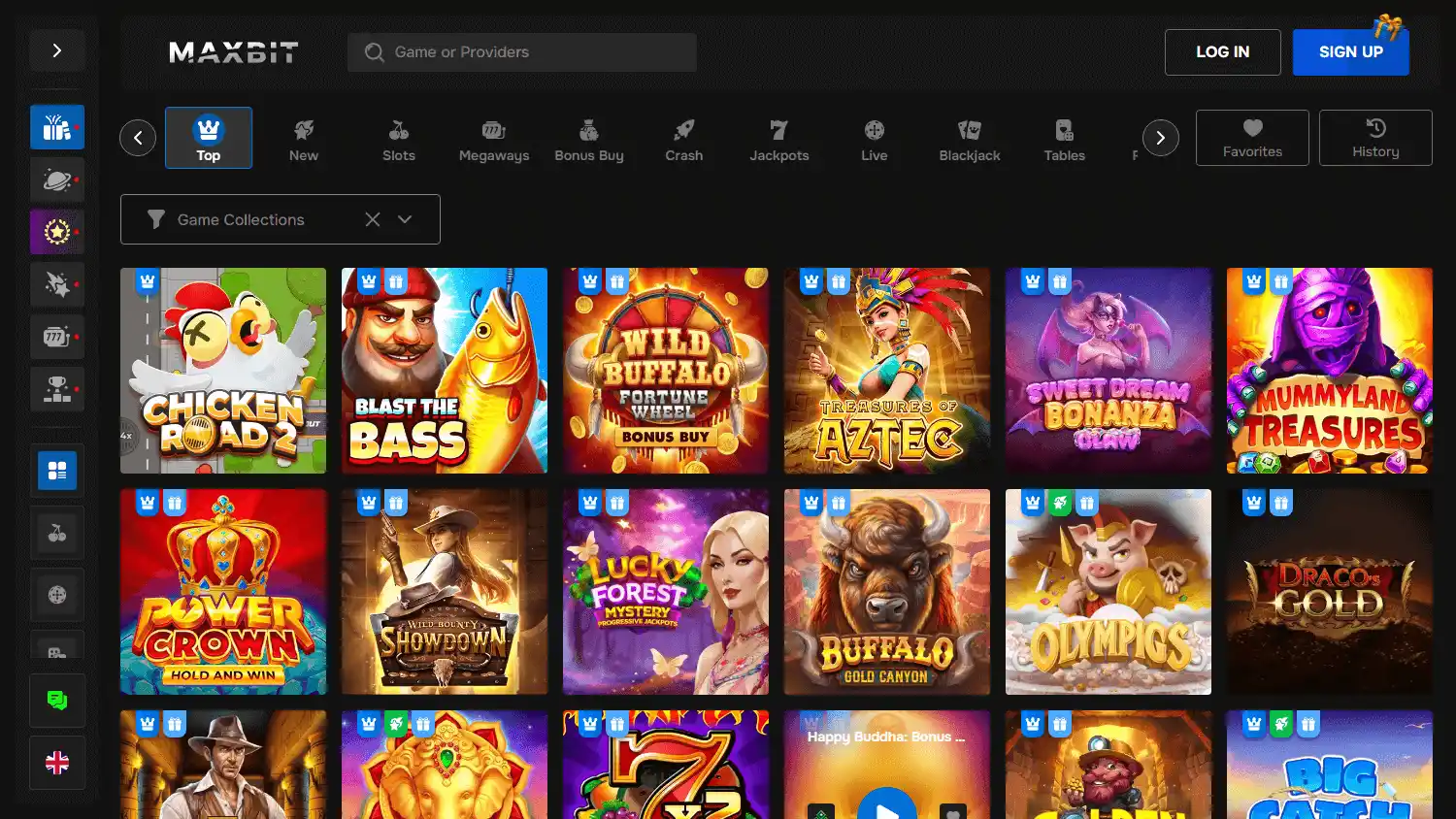 Maxbit Casino screenshot 2