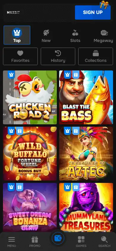 Maxbit Casino screenshot 5