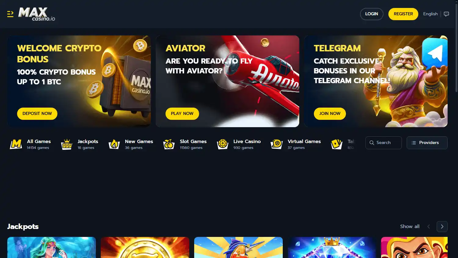 MaxCasino.io screenshot 1