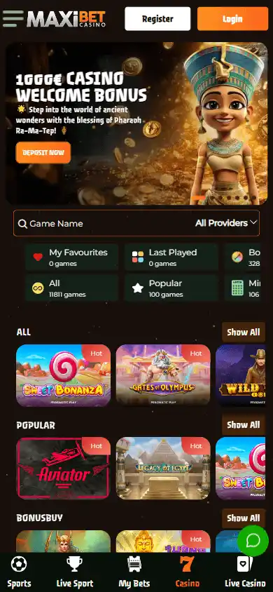 Maxi Bet Casino screenshot 5