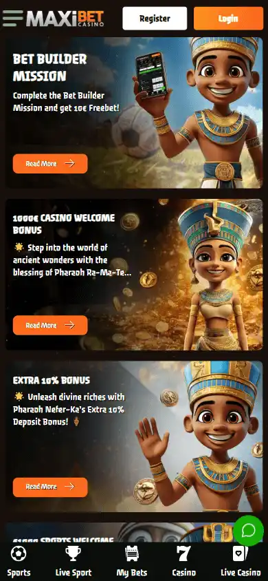 Maxi Bet Casino screenshot 6