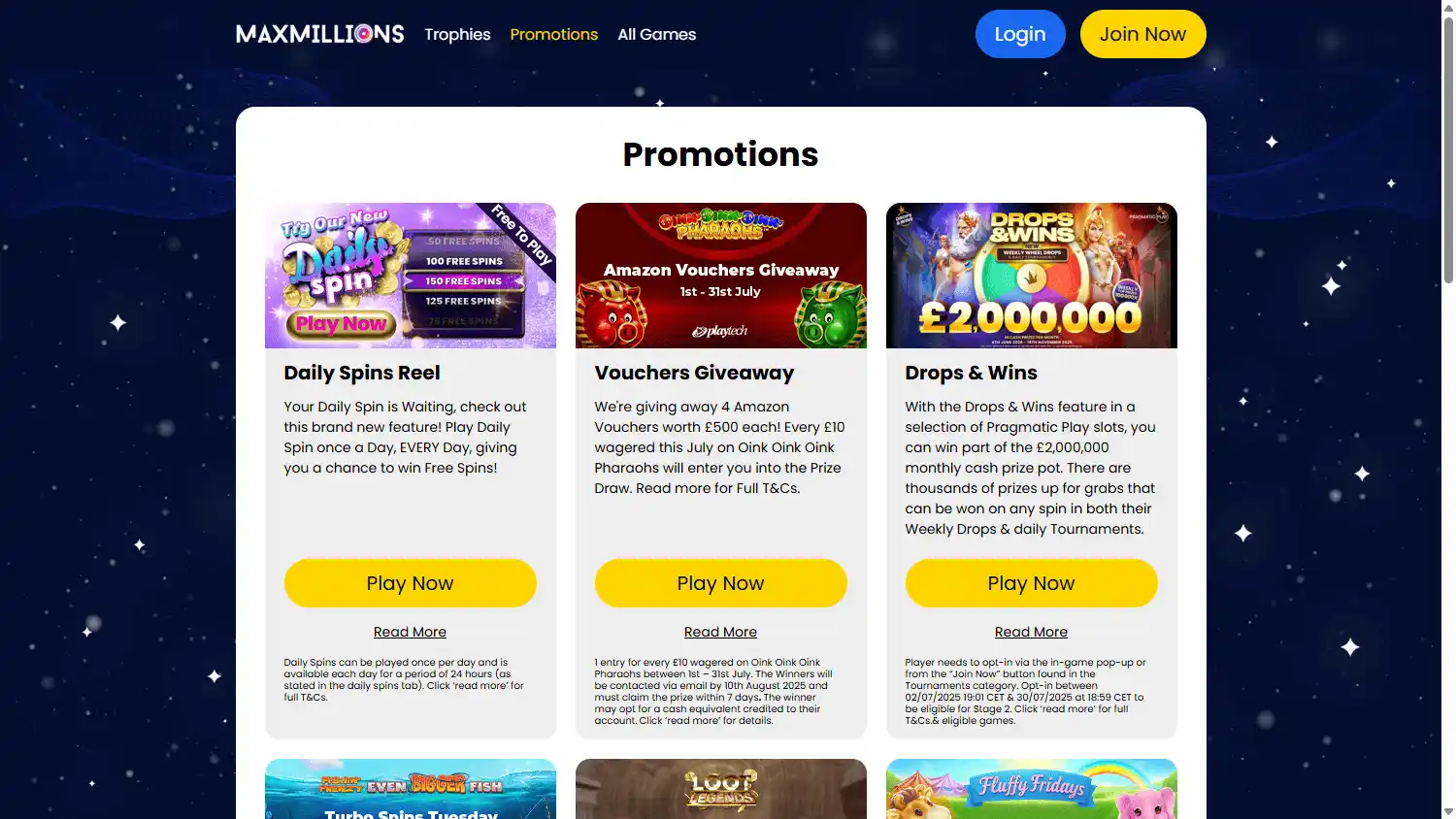 MaxMillions Casino screenshot 3
