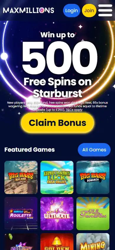 MaxMillions Casino screenshot 4