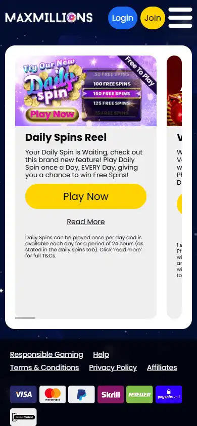 MaxMillions Casino screenshot 6