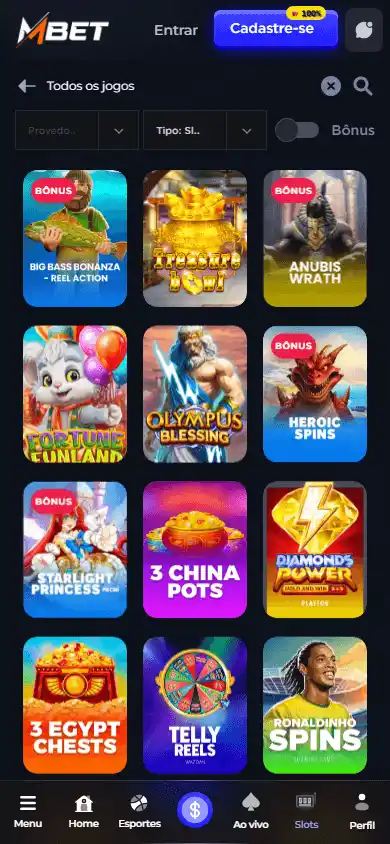 Mbet Casino screenshot 5