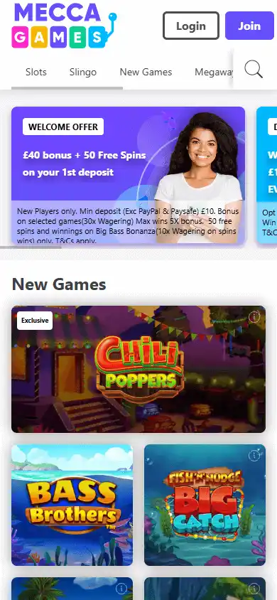 Mecca Games Casino screenshot 4
