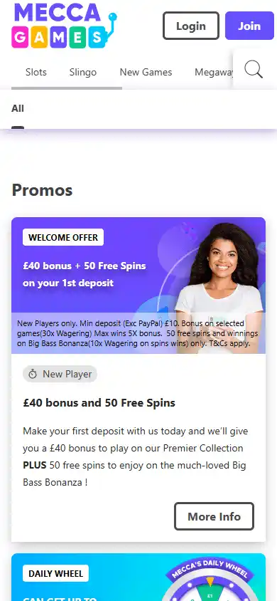 Mecca Games Casino screenshot 6
