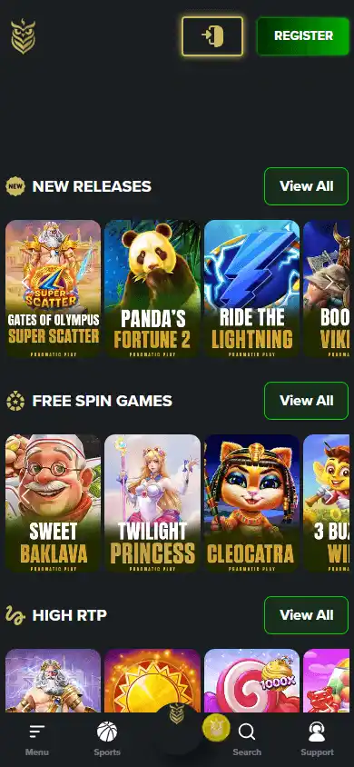 MEDOBET Casino screenshot 5