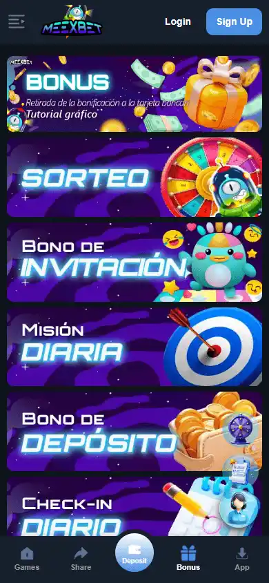 MEEXBET Casino screenshot 4