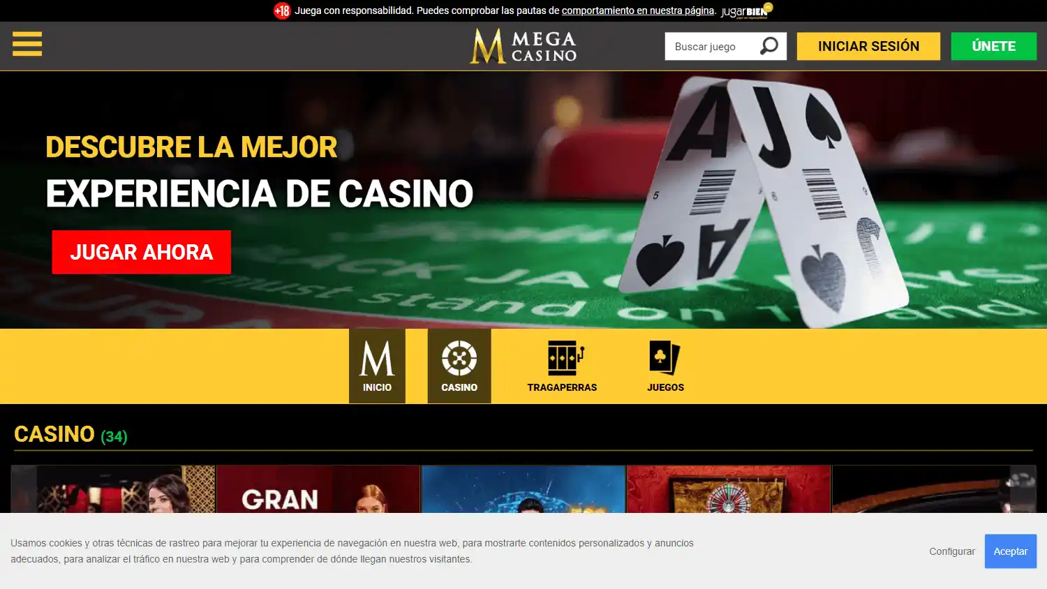 Mega Casino ES screenshot 1