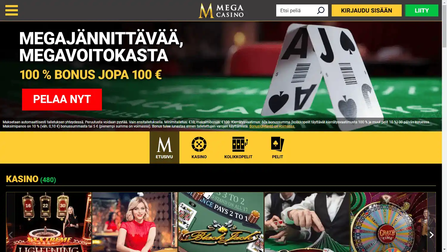 Mega Casino SE screenshot 2