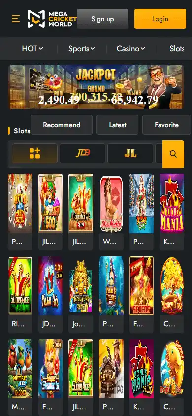 Mega Cricket World Casino screenshot 5
