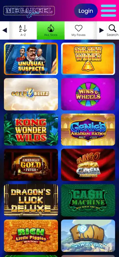 Mega Reel Spins Casino screenshot 5