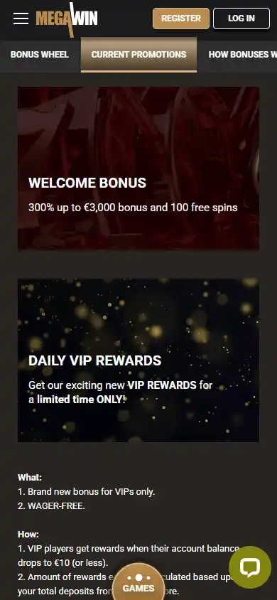 Mega Win Casino screenshot 4