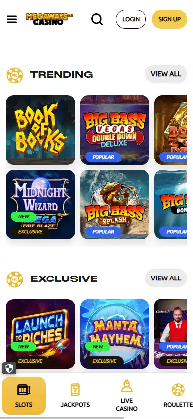 Megaways Casino UK screenshot 5