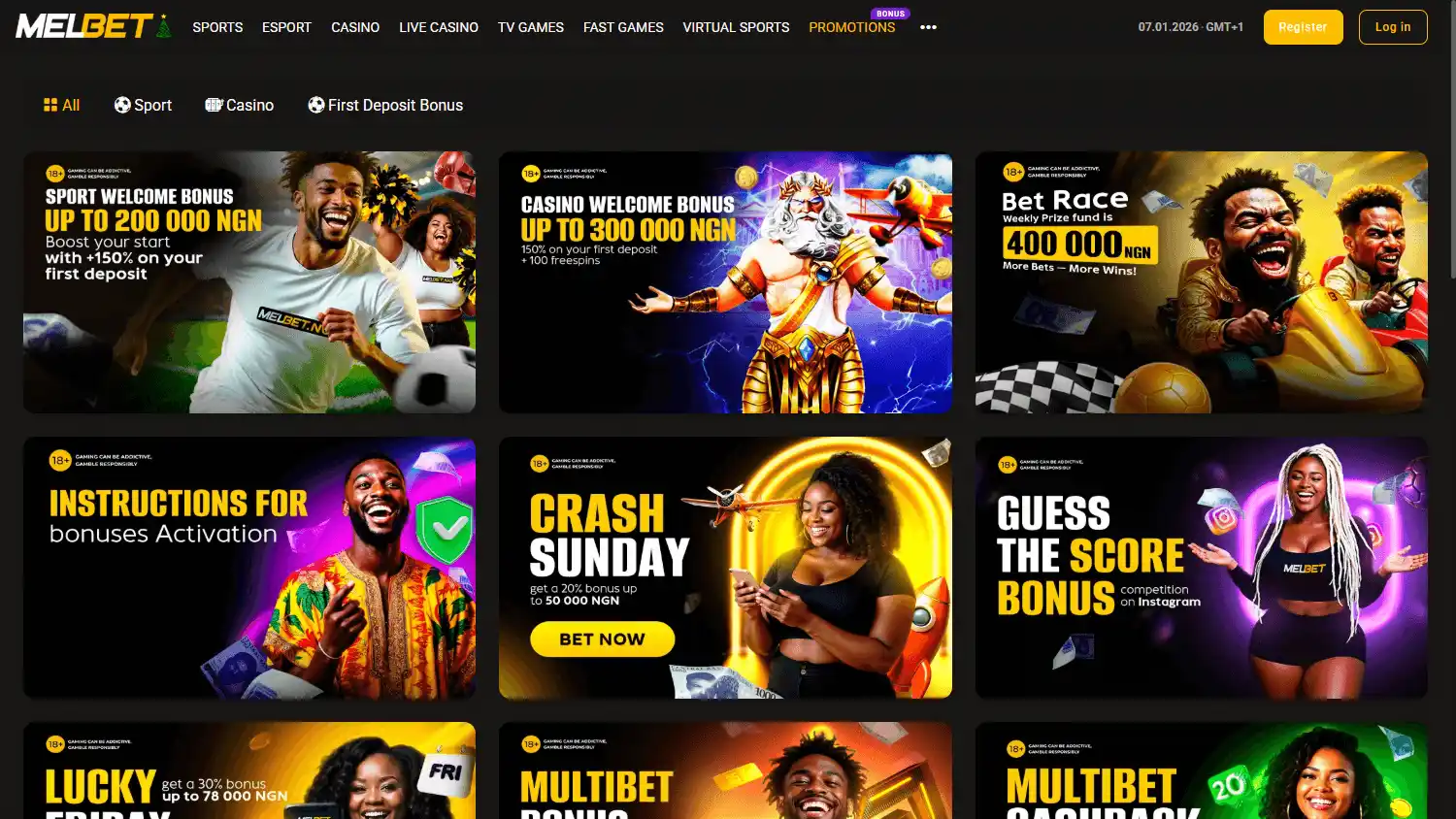 MelBet Casino NG screenshot 3
