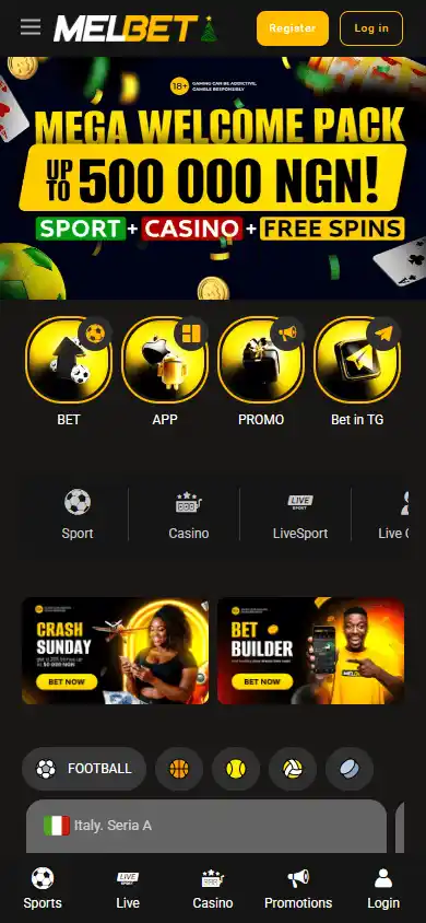 MelBet Casino NG screenshot 4