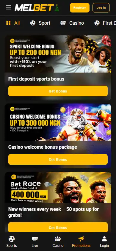 MelBet Casino NG screenshot 6