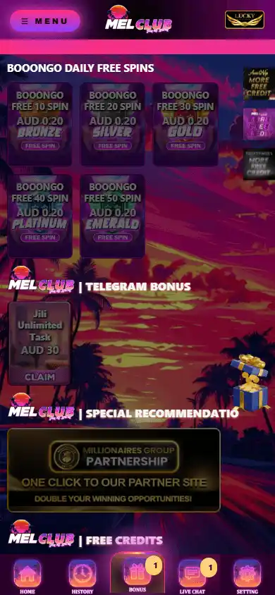 Melclub Casino screenshot 4