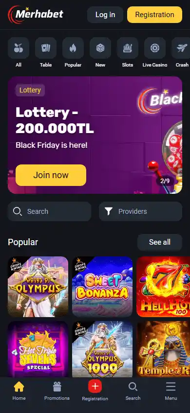 Merhabet Casino screenshot 4