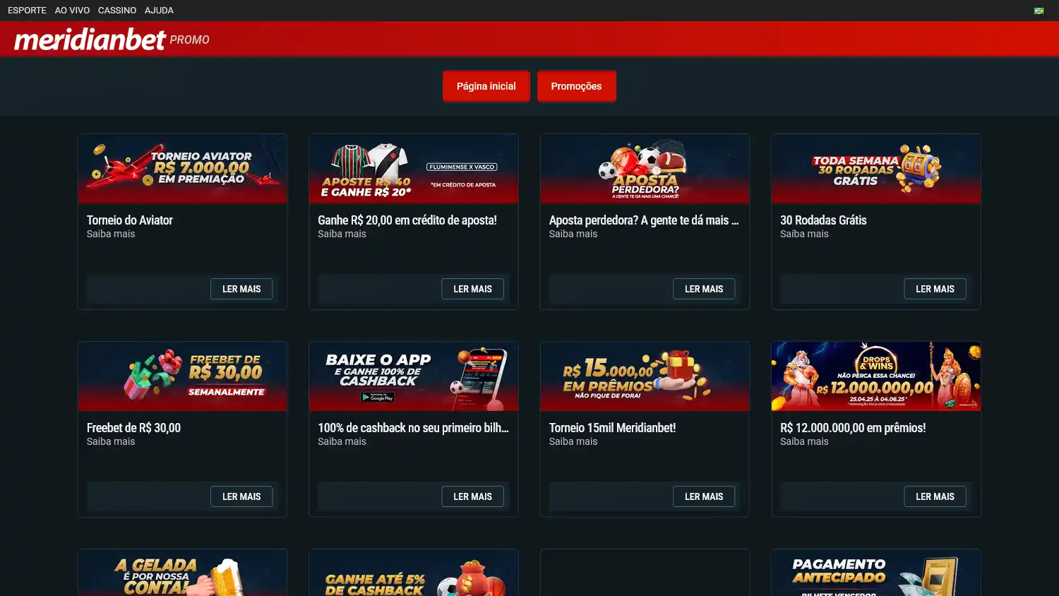 Meridianbet Casino screenshot 1
