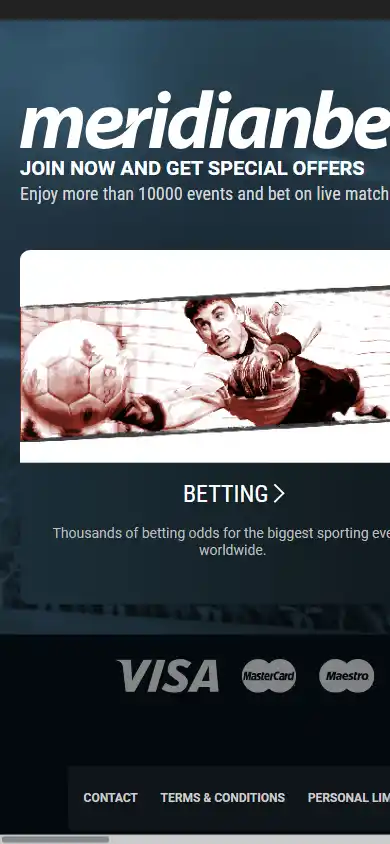 Meridianbet Casino screenshot 5