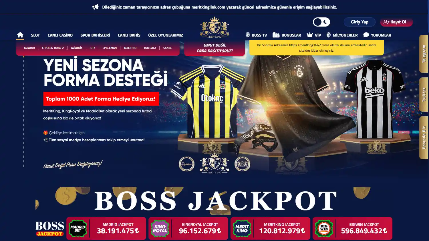 MeritKing Casino screenshot 1