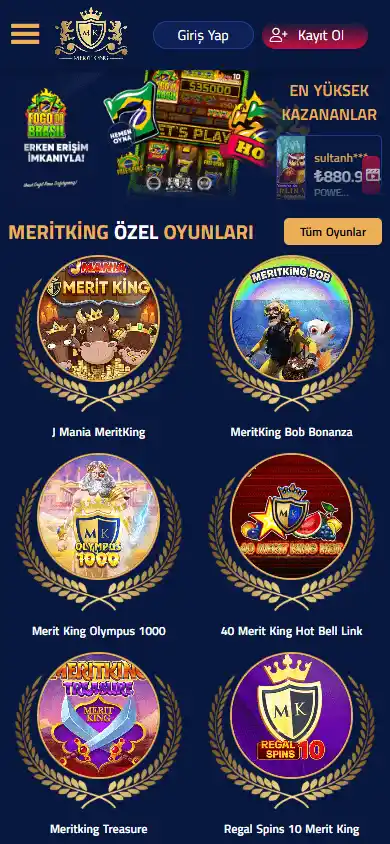 MeritKing Casino screenshot 5