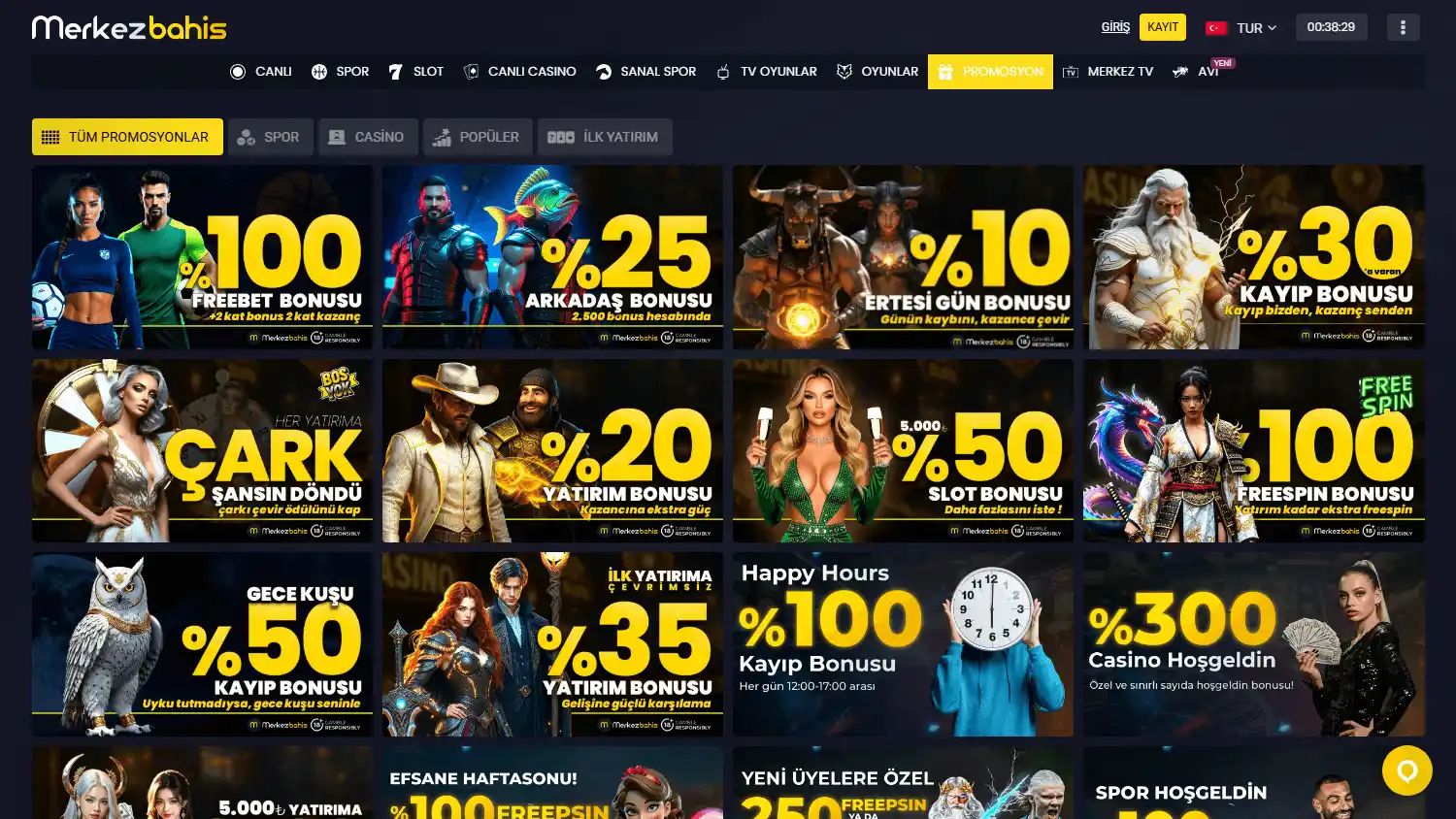 Merkezbahis Casino screenshot 3