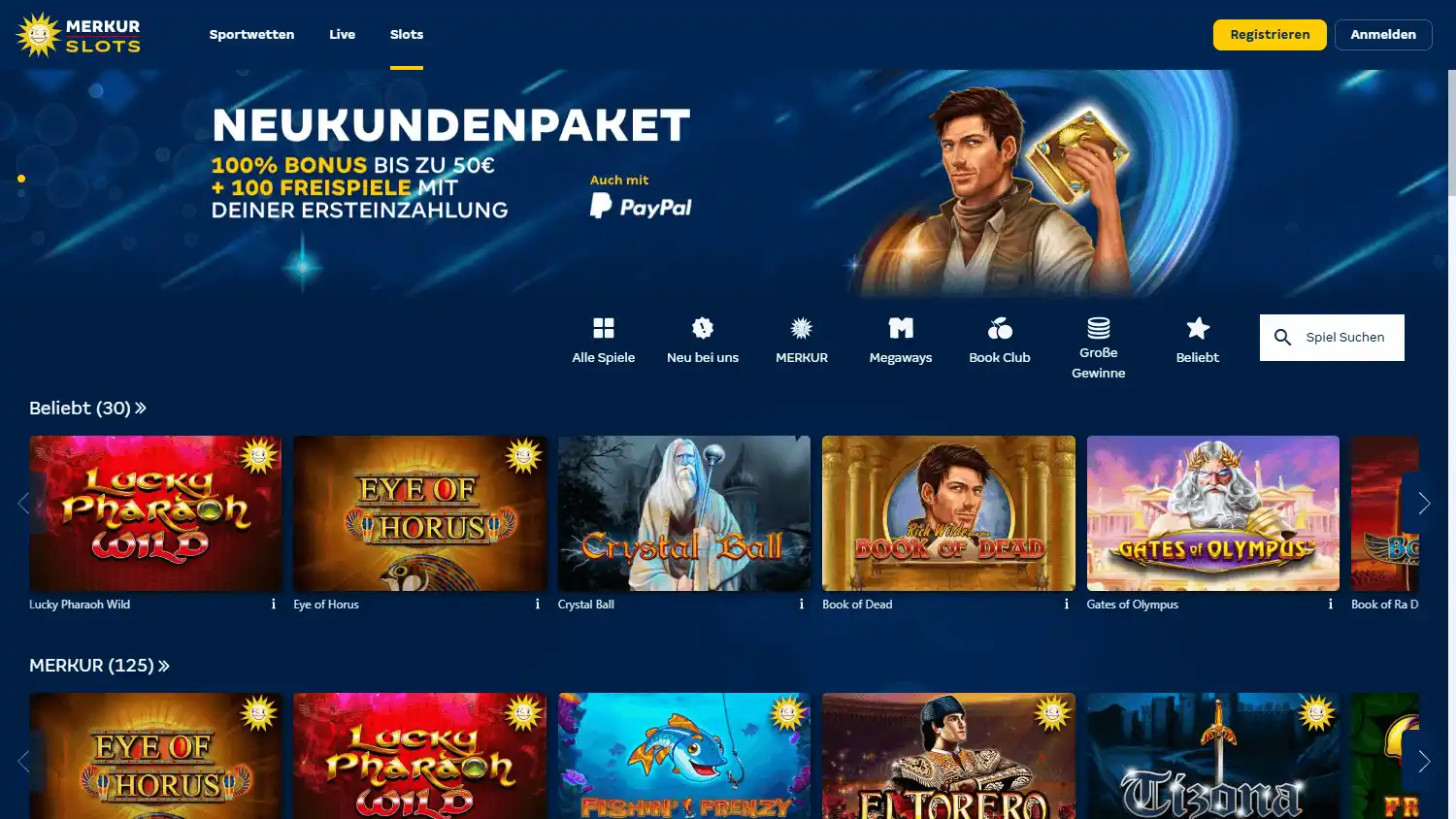 Merkur Slots Casino screenshot 2