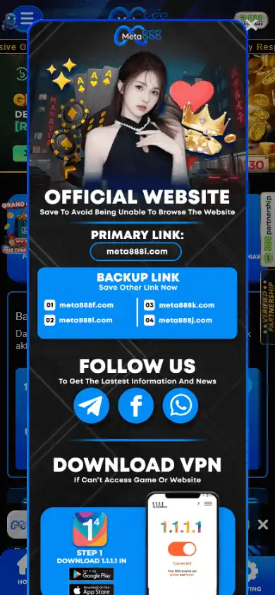 Meta888 Casino screenshot 3