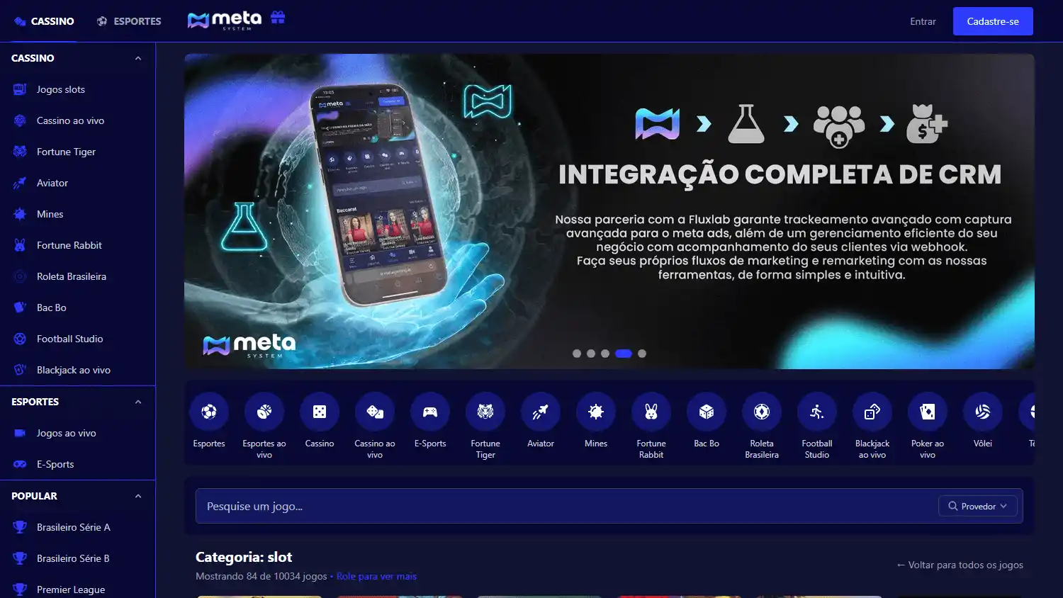 metaigaming.io Casino screenshot 2