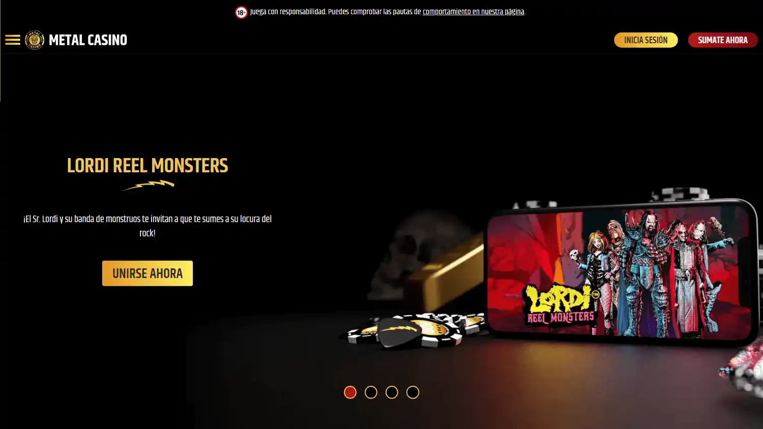 Metal Casino UK screenshot 1
