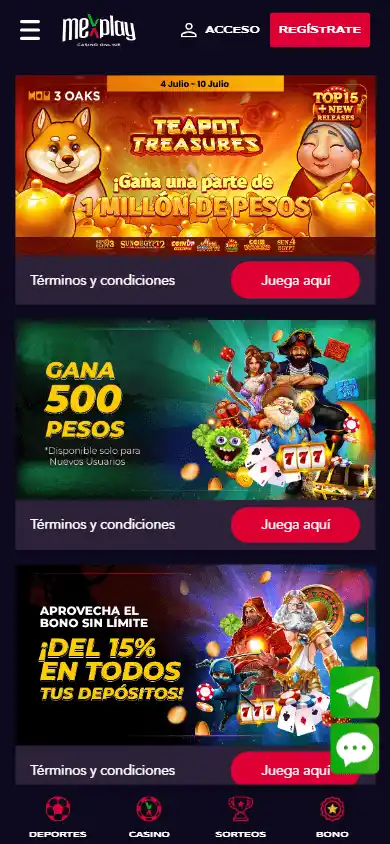 Mexplay Casino screenshot 6