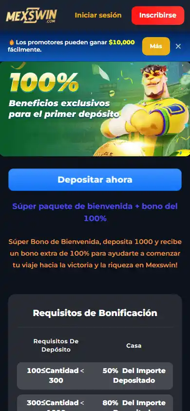 Mexswin Casino screenshot 4