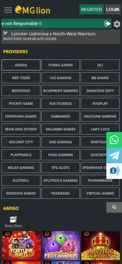 MGlion Casino screenshot 4