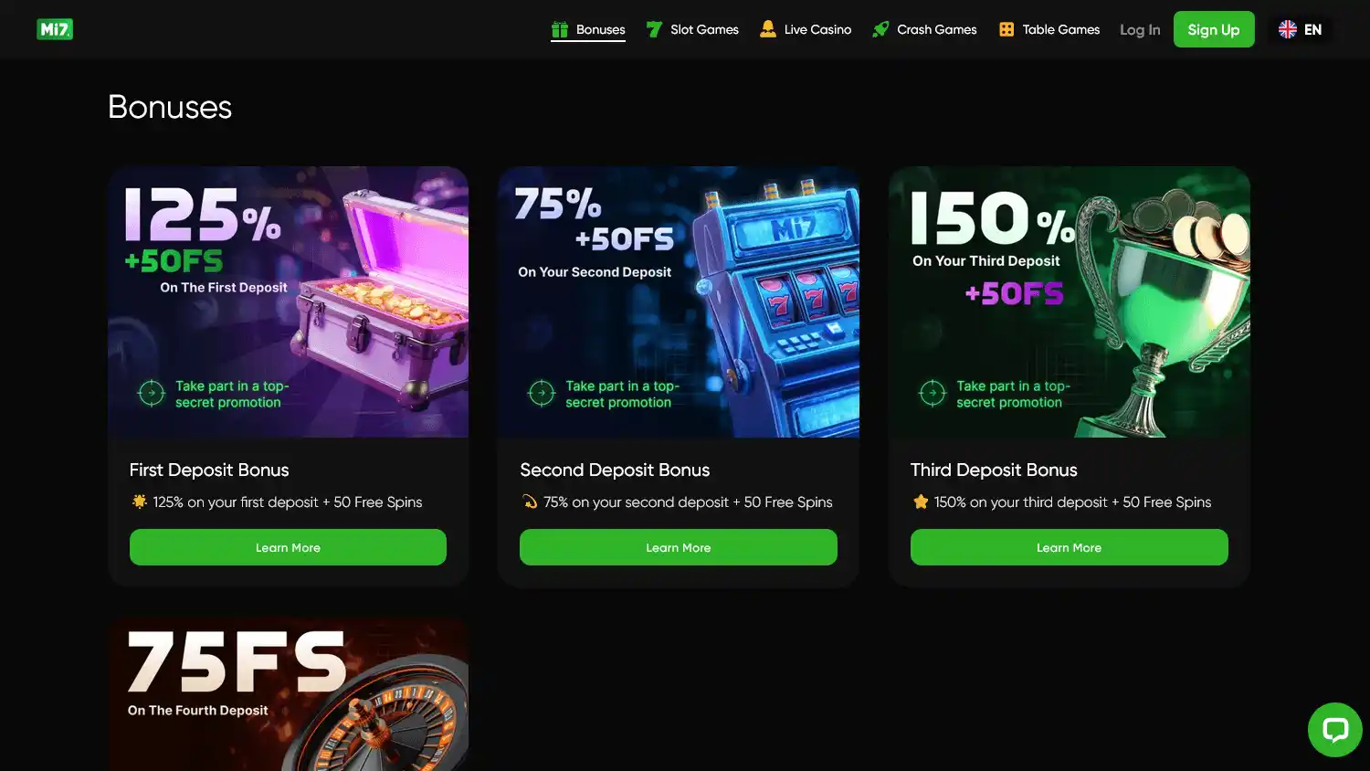 Mi7 Casino screenshot 2